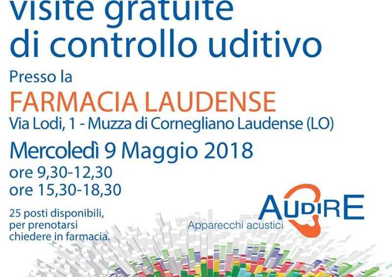 visite gratuite di controllo uditivo